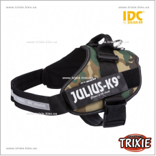 Шлея тренир. д/щенков Julius-K9® IDC-TRIXIE (82–115см/50мм, камуфляж)