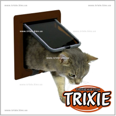 Дверца для котов TRIXIE - De Luxe (Цвет: бордовый) Дверца для котов TRIXIE - De Luxe (Цвет: бордовый)