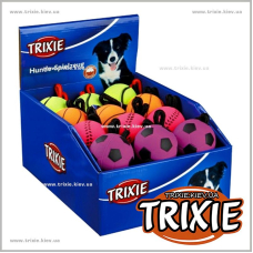 Набор мячей на канате для собак TRIXIE