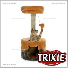 Домик для кошки TRIXIE - Nuria(Высота: 71см, Цвет: серый/оранж)