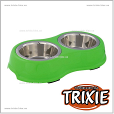 Миска  для кошки TRIXIE (Размер: 2х0,45л/12см)