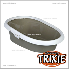 Туалет для котов TRIXIE - Paulo (Размер:39х17х58см, Цвет:серый/крем)