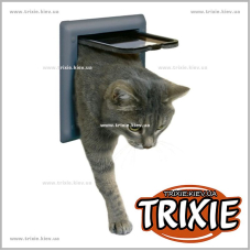 Дверца для котов TRIXIE - Classic (Цвет: серый) Дверца для котов TRIXIE - Classic (Цвет: серый)