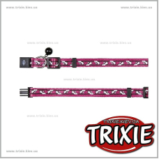 Ошейник для кошки TRIXIE - нейлон с рисунком