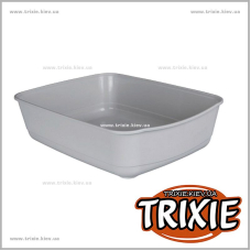 Туалет для котов TRIXIE (Цвет:серебр, Размер:36х12х46см)