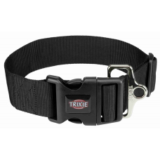 Ошейник Premium-TRIXIE (M–L: 40–60см/50мм, черный)