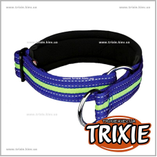 Поводок удавка для собак TRIXIE - Fusion  (Размер:45–53см/30мм, Цвет:синий/зелёный)