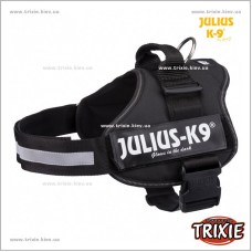 Шлея тренировочная Julius-K9-TRIXIE (XL/2, 71–96см/50мм,черный)