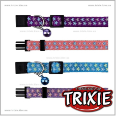 Ошейник для кошки TRIXIE - нейлон, с колокольчиком