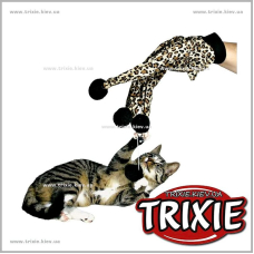 Перчатка для кошки TRIXIE - с помпонами Перчатка для кошки TRIXIE - с помпонами