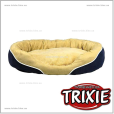 Лежак для собак TRIXIE - Tiago (Размер: 50×40см, Цвет: бежевый/синий )