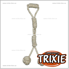 Канат для собак TRIXIE - Denta Fun (Длина: 8см/54см, 2 узла)