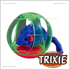 Игрушка для для кошки TRIXIE - Мышь в шаре