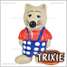 Набор маленьких игрушек для собак TRIXIE (6.5-9см, 26шт)
