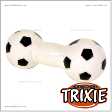 Футбольная гантель с пищалкой для собак TRIXIE Футбольная гантель с пищалкой для собак TRIXIE