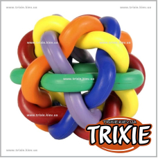 Плетеный мяч для собак TRIXIE (Размер: 10см) Плетеный мяч для собак TRIXIE (Размер: 10см)