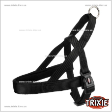 Шлея норвежская Premium-TRIXIE (L: 60–76см/40мм,чорный)