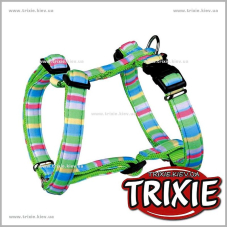 Шлейка нейлоновая для собак TRIXIE - Impression (Размер: 40-65 см /15 мм) Шлейка нейлоновая для собак TRIXIE - Impression (Размер: 40-65 см /15 мм)
