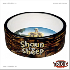 Миска для собак TRIXIE Shaun the Shepp (Размер: 0,8лх16см, Цвет: коричнев)