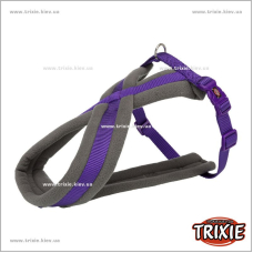 Шлея Premium-TRIXIE (XXS–XS: 26–38см/10мм, фиолет)