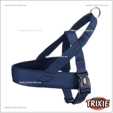 Шлея норвежская Premium-TRIXIE (L–XL: 68–88см/50мм,индиго)