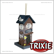 Кормушка для птиц TRIXIE - уличная, дерево, коричневая Кормушка для птиц TRIXIE - уличная, дерево, коричневая