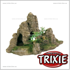 Грот для рыбок TRIXIE - Скалы с пещерой с растениями, 22 см Грот для рыбок TRIXIE - Скалы с пещерой с растениями, 22 см