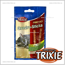Палочки для котов TRIXIE - Quadro-Sticks (Вкус: птица+печень) Палочки для котов TRIXIE - Quadro-Sticks (Вкус: птица+печень)