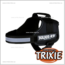 Шлея тренировочная для собак TRIXIE - Julius-K9 (Размер:82–118см, Цвет:чёрный)
