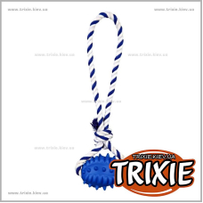 Регби-мяч на петле для собак TRIXIE