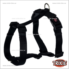 Шлея для собак TRIXIE Premium (Размер: 20–30 cм/10мм, Цвет: черный)