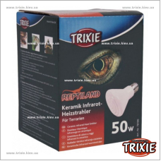 Инфракрасная керамическая лампа для террариума TRIXIE (Размер: 75х100мм, Производительность: 50 Вт)