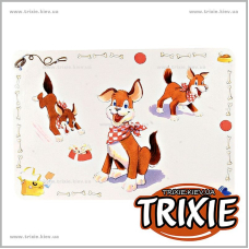 Подстилка под миску для собак TRIXIE - Comic dog