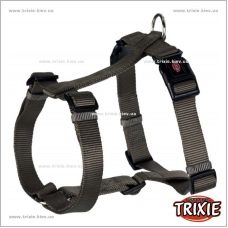 Шлея для собак TRIXIE Premium (Размер: 20–30 cм/10мм, Цвет: серый)