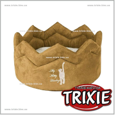 Лежак для кошки TRIXIE - с бортиками Kitty Darling (Цвет: коричневый/беж) Лежак для кошки TRIXIE - с бортиками Kitty Darling (Цвет: коричневый/беж)