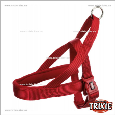 Шлея норвежская Premium-TRIXIE (S–M: 30–50см/25мм, красный)