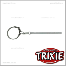 Ошейник для тренировки с поводком для собак TRIXIE - Experience (Размер: 42–48 см/20 мм, Цвет: серебро )