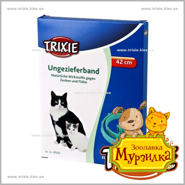Ошейник против паразитов для котов TRIXIE Ошейник против паразитов для котов TRIXIE