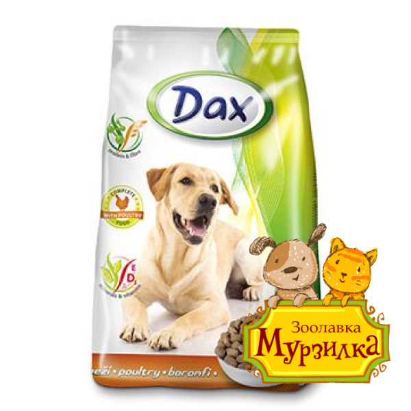 Dax Сухой корм для собак птица 10кг
