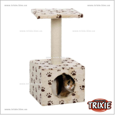 Домик для кошки TRIXIE - Zamora (Высота: 61см, Цвет: беж. в лапках)
