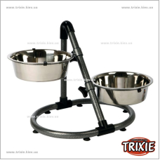Стойка с мисками для собак TRIXIE Стойка с мисками для собак TRIXIE