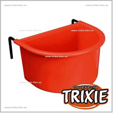 Кормушка с креплением к клетке TRIXIE (Размер: 400мл/11,5х8,5см) Кормушка с креплением к клетке TRIXIE (Размер: 400мл/11,5х8,5см)