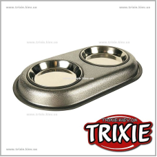 Двойная миска  для кошки TRIXIE