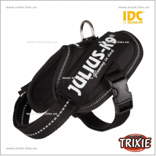Шлея тренир. д/щенков Julius-K9® IDC-TRIXIE (33–45см/18мм, чёрный)