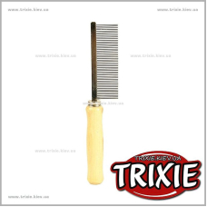 Расческа с деревянной ручкой TRIXIE (Размер: 17,5см)