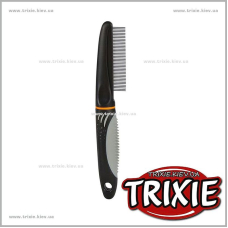 Расческа частая с крутящимся зубом TRIXIE (Размер: 22см)