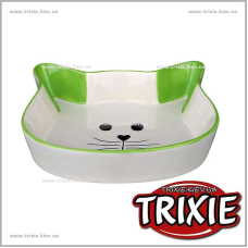 Миска  для кошки TRIXIE Cat face